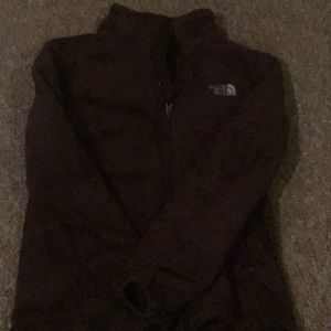 North Face brown Osito fleece jacket